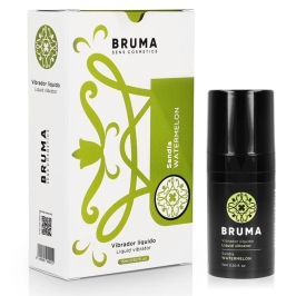 BRUMA Ultra Sliding Intimate Gel Watermelon 15ml - Drip-proof Dispenser