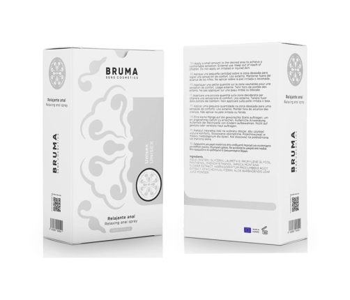 BRUMA Relaxing Unisex Intimate Spray 30ml - Comfort Formula, Travel Size