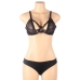 Subblime Two-Piece Transparent Lingerie Set S/M - Adjustable Straps