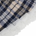 Subblime L/XL Schoolgirl Uniform Set - White Crop Top & Plaid Skirt