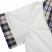 Subblime L/XL Schoolgirl Uniform Set - White Crop Top & Plaid Skirt