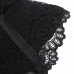 Subblime Elegant Leather & Lace Dress S/M - Black, Figure-Enhancing Design