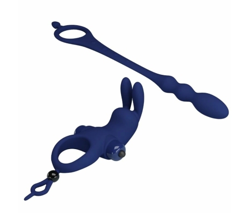 Pretty Love Ayad Blue Dual Function Vibrating Intimate System