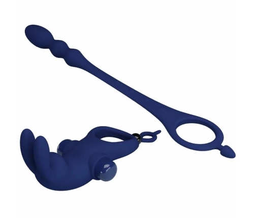 Pretty Love Ayad Blue Dual Function Vibrating Intimate System
