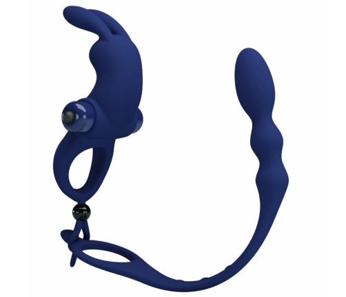 Pretty Love Ayad Blue Dual Function Vibrating Intimate System