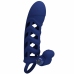 Pretty Love Altaf Blue Silicone Ring with Vibrating System