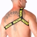 Macho Roman Harness Yellow L/XL - Adjustable Fashion Accessory