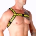 Macho Roman Harness Yellow L/XL - Adjustable Fashion Accessory