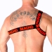 MACHO Roman Harness Red S/M - Adjustable Elastic Fashion Accessory