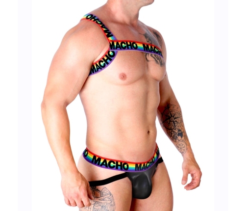 MACHO - ARNÉS ROMANO PRIDE S/M