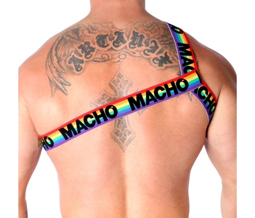 MACHO - ARNÉS ROMANO PRIDE L/XL