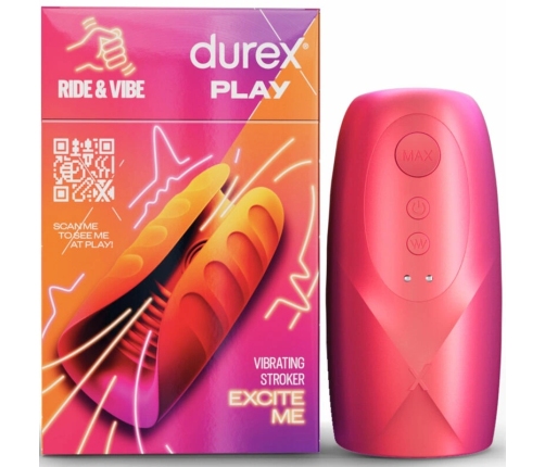 DUREX - TOY MASTURBADOR VIBRADOR RIDE & VIBE