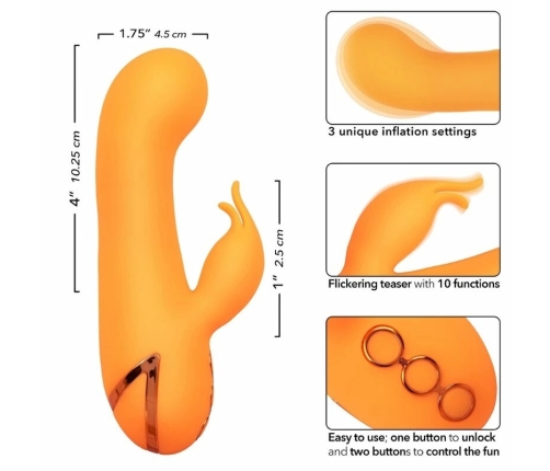 CALEXOTICS - MONTECITO MUSE VIBRADOR RABBIT NARANJA BY CALIFORNIA DREAMING