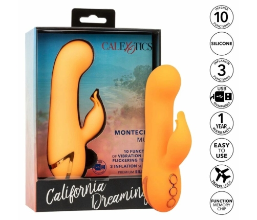 CALEXOTICS - MONTECITO MUSE VIBRADOR RABBIT NARANJA BY CALIFORNIA DREAMING
