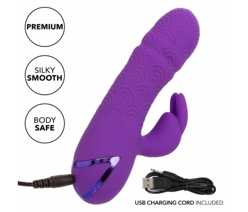 CALEXOTICS - MANHATTAN BEACH MARVEL VIBRADOR RABBIT MORADO BY CALIFORNIA DREAMING