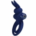 Pretty Love Darey Blue Duo Vibrating Intimate System - 10 Modes, Rabbit Shape