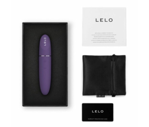LELO MIA 3 Compact Personal Massager Purple - Travel-Friendly Design