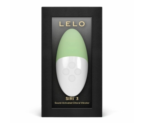 LELO SIRI 3 SoundSense Intimate Massager Pistachio Cream 96mm