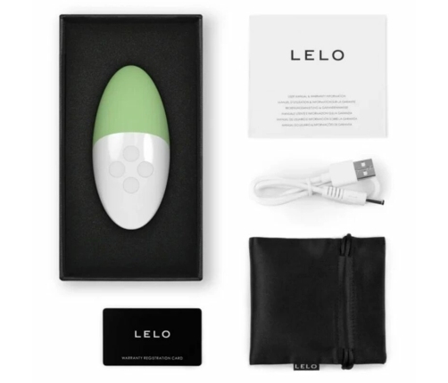 LELO SIRI 3 SoundSense Intimate Massager Pistachio Cream 96mm