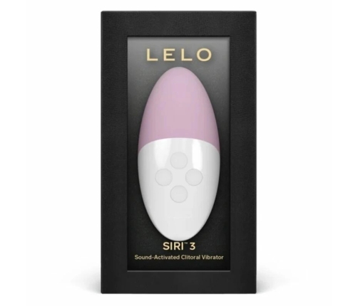 LELO SIRI 3 SoundSense Soft Pink - Music-Responsive Intimate Device