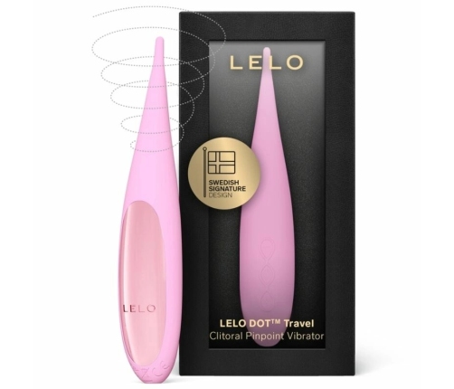 LELO DOT Travel Precision Pink - Compact Intimate Device, 8 Modes