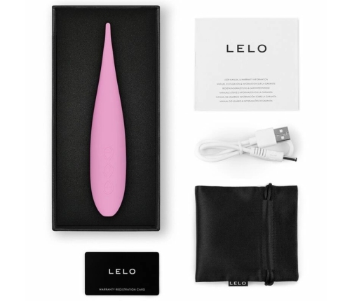 LELO DOT Travel Precision Pink - Compact Intimate Device, 8 Modes