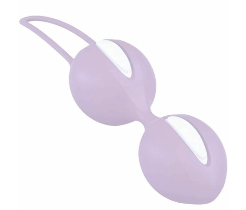 Fun Factory Smartballs Duo Pelvic Floor Training Balls White/Lilac 72g