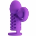 ROMANCE Harden Purple Intimate Extension Sleeve, 10 Modes, Silicone