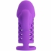 ROMANCE Harden Purple Intimate Extension Sleeve, 10 Modes, Silicone