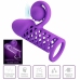 ROMANCE Harden Purple Intimate Extension Sleeve, 10 Modes, Silicone