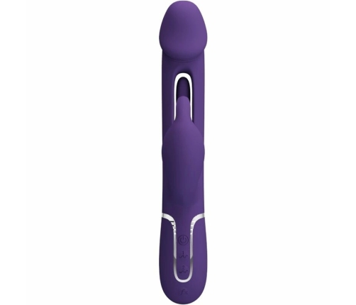 Pretty Love Kampas Violet 3-in-1 Multifunction Intimate Device
