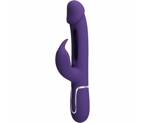 Pretty Love Kampas Violet 3-in-1 Multifunction Intimate Device