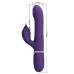 Pretty Love Zalin 4-in-1 Rabbit Vibrator Pearls, Dual Motors, Purple