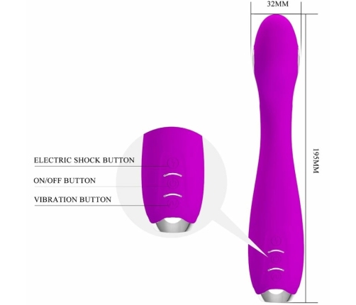 Pretty Love Hector Violet Intimate Device App-Controlled Rechargeable