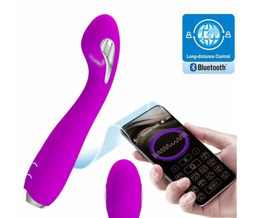 Pretty Love Hector Violet Intimate Device App-Controlled Rechargeable