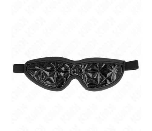 KINK Black Diamond Pattern Headband - 20.5 x 6 cm Adjustable Mask