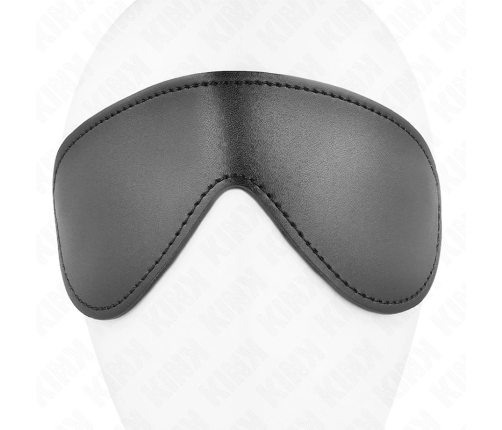 KINK Simple Skin Eye Mask 19.5x7.5 cm - Adjustable Soft Touch Black