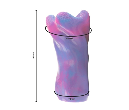 EPIC Thetis Cyclops Silicone Intimate Machine, Ergonomic Design, 200mm, Blue