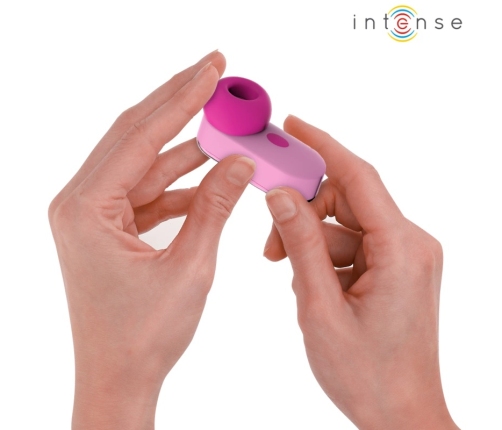 INTENSE Sabrina Compact Pink Tapping Intimate Device, Magnetic Charging