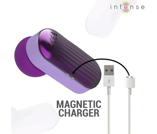 INTENSE Sabrina Compact Tapping Clitoral Device Purple 6cm USB Rechargeable
