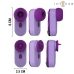 INTENSE Sabrina Compact Tapping Clitoral Device Purple 6cm USB Rechargeable