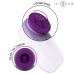 INTENSE Sabrina Compact Tapping Clitoral Device Purple 6cm USB Rechargeable
