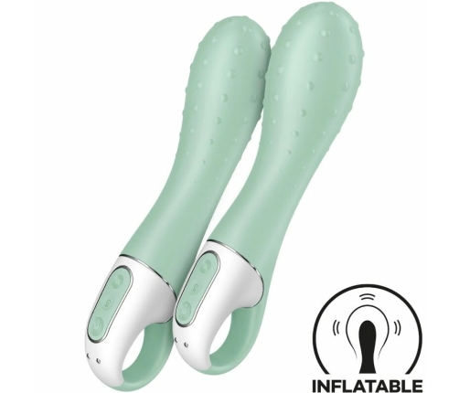 SATISFYER - AIR PUMP VIBRADOR 3 INFLABLE PUNTO G MENTA