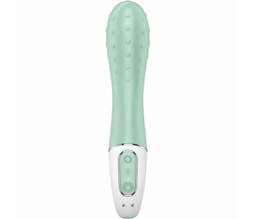SATISFYER - AIR PUMP VIBRADOR 3 INFLABLE PUNTO G MENTA