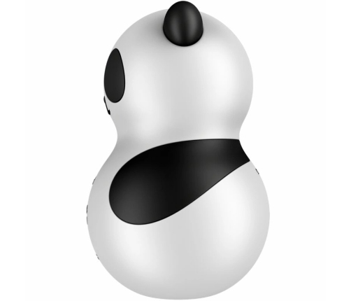 Satisfyer Pocket Panda Air Pulse & Vibration Device Black-White Compact