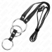 KINK Adjustable Triple Metal Ring with Leather Strap 3.8-5 cm, 112 cm Belt