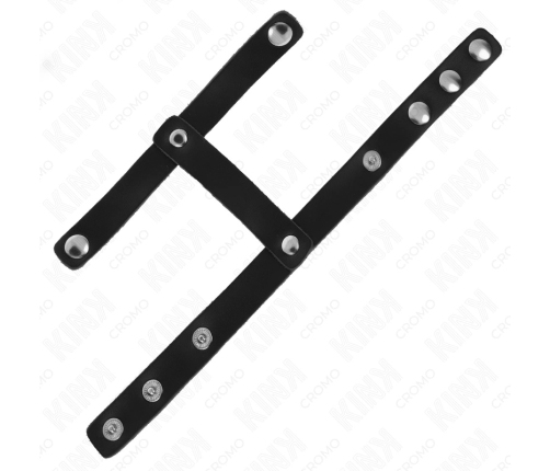 KINK Adjustable Leather Ring & Divider Strap - Custom Fit Restraint System