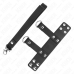 KINK Adjustable Leather Intimate Ring with Custom Fit Strap, Black