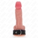 KINK Leather Adjustable Ring with Pressure Closure 22x2 cm Black