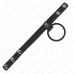 KINK Silicone 3.8 cm Ring & Leather Divider 22x1.5 cm - Dual Support System